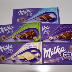 Milka Chocolate Bars